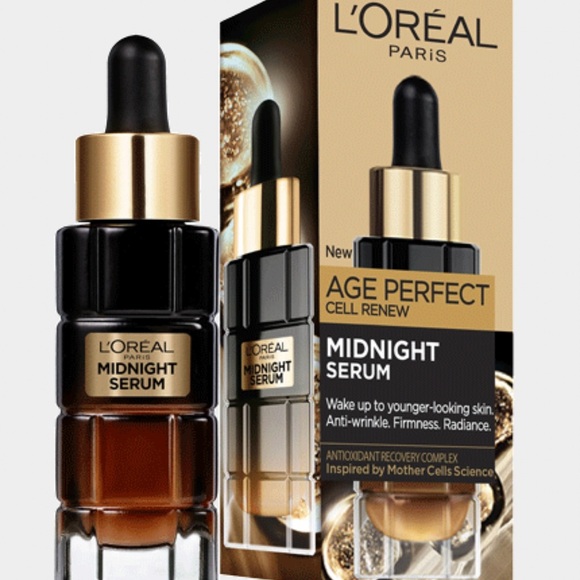 L'Oreal Age Perfect Cell Renewal Midnight Serum -1.0 OZ.(30ml) - Picture 2 of 5